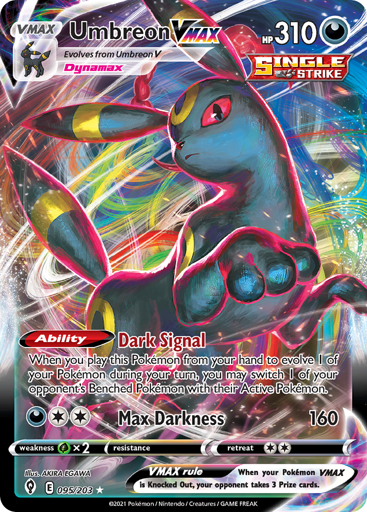Umbreon VMAX — SWSH07: Evolving Skies #095/203