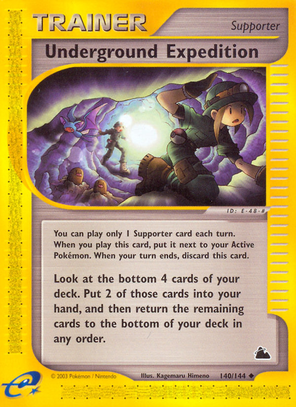 Underground Expedition — Skyridge #140/144