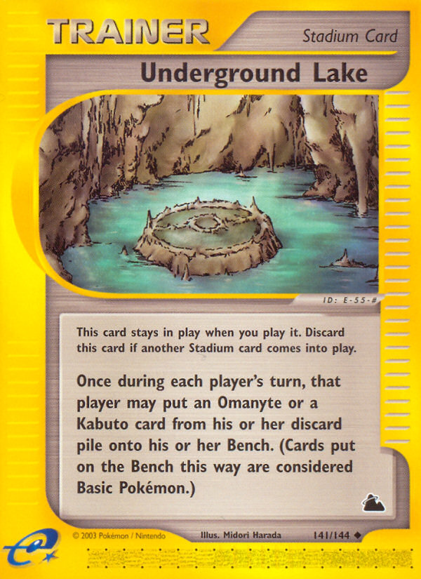 Underground Lake — Skyridge #141/144