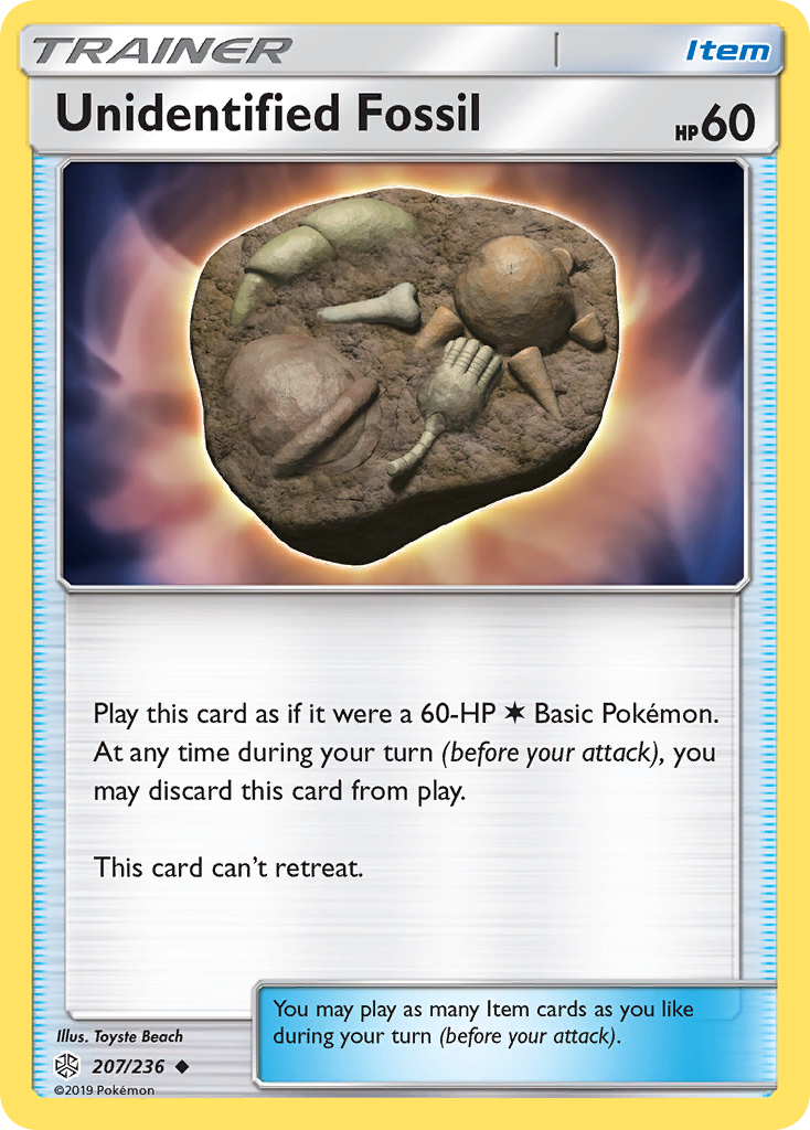 Unidentified Fossil — SM - Cosmic Eclipse #207/236