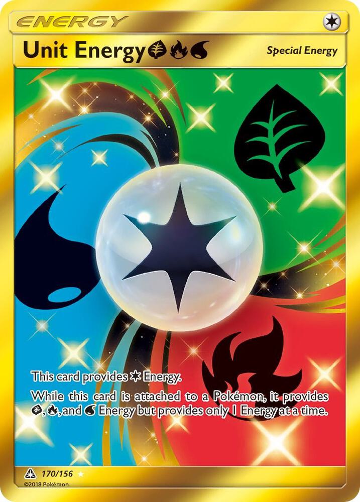 Unit Energy GRW (Secret Rare) — SM - Ultra Prism #170/156