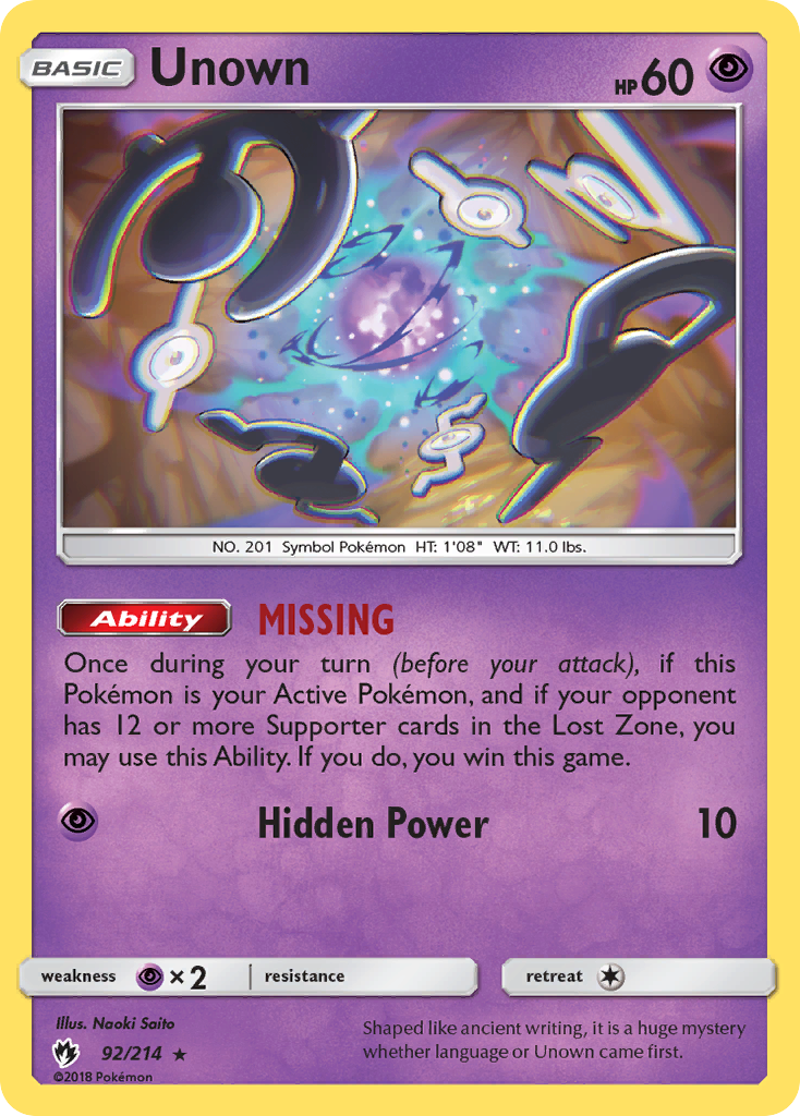 Unown (92)