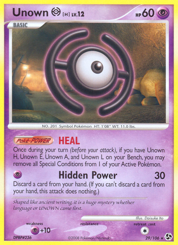 Unown [H] — Great Encounters #29/106