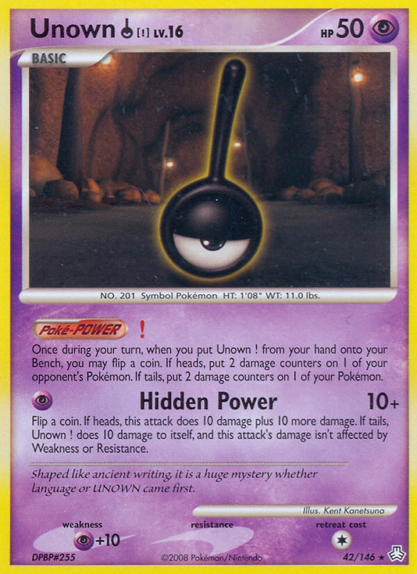 Unown (!) — Legends Awakened #42/146