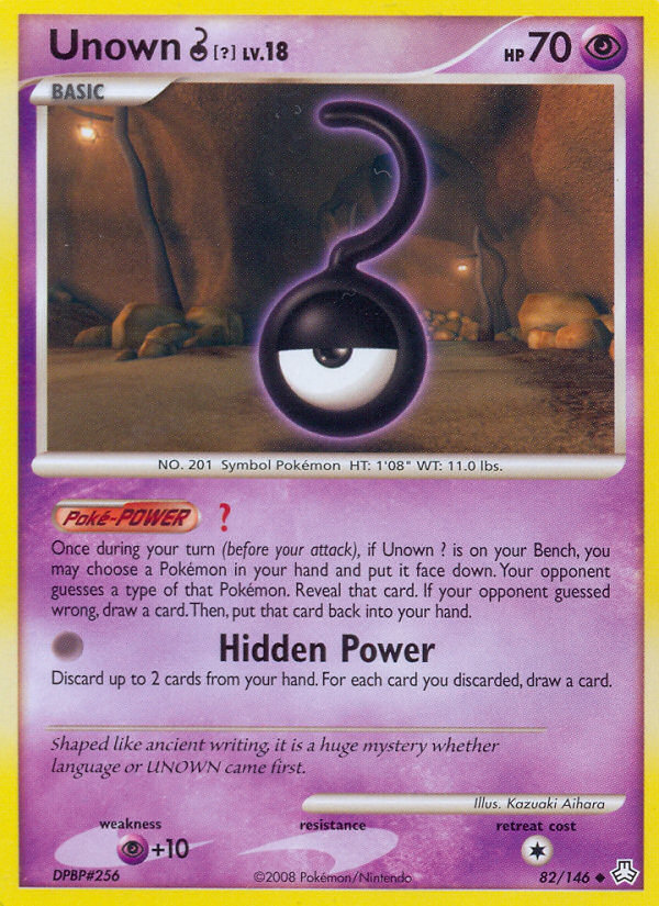 Unown (?) — Legends Awakened #82/146