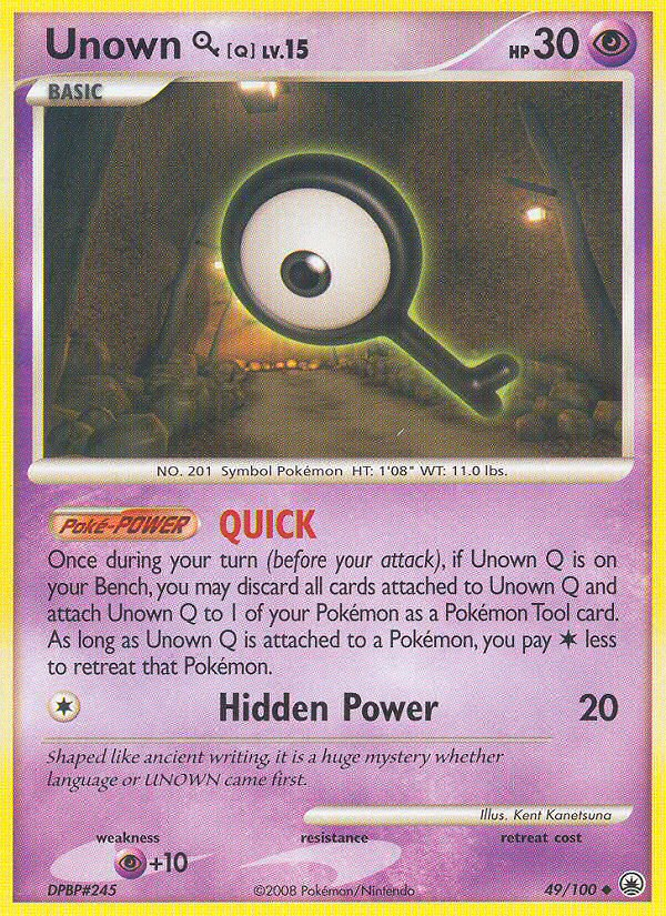Unown [Q] — World Championship Decks #49/100