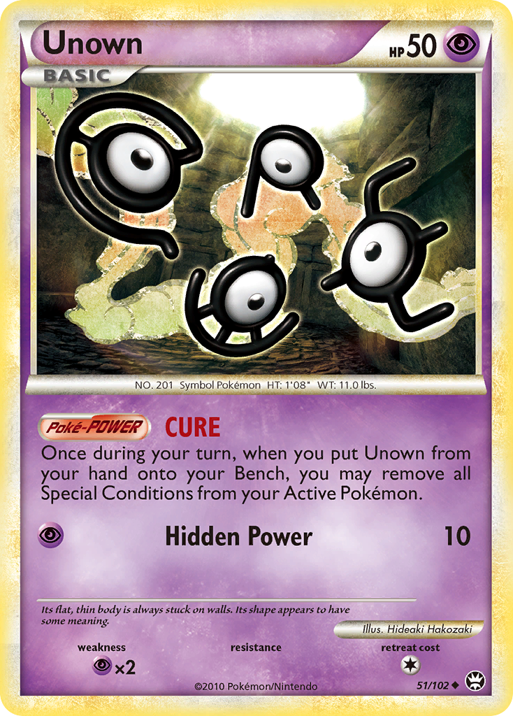 Unown — Triumphant #51/102