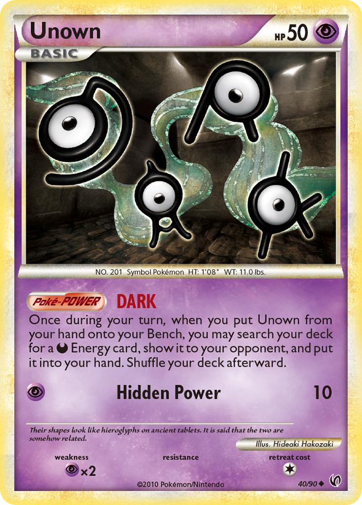 Unown — Undaunted #40/90