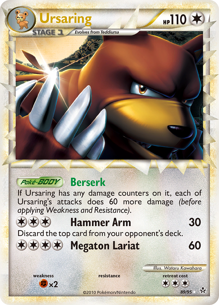 Ursaring (Prime) — Unleashed #89/95