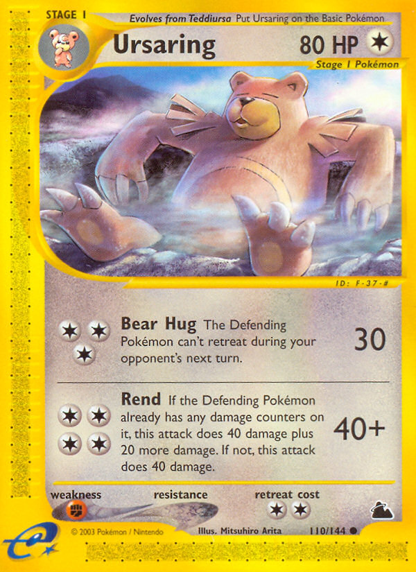 Ursaring — Skyridge #110/144