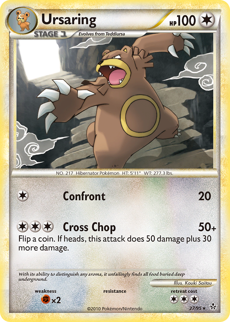 Ursaring — Unleashed #27/95