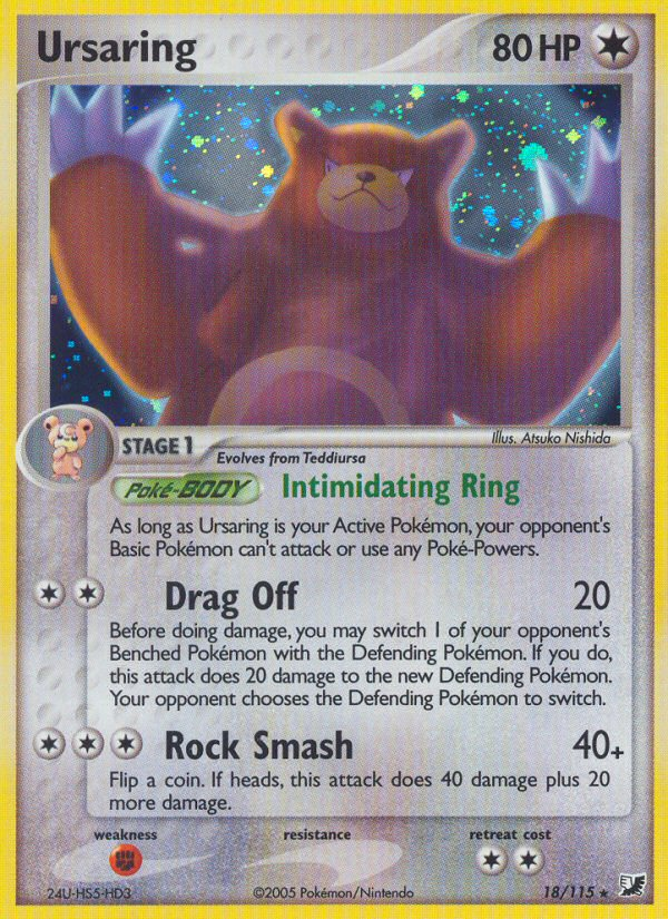 Ursaring — Unseen Forces #18/115