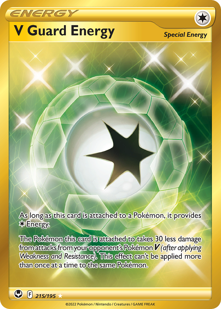 V Guard Energy (Secret) — SWSH12: Silver Tempest #215/195