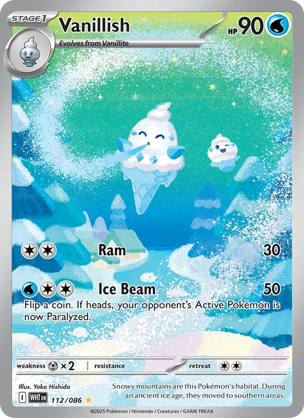 Vanillish — SV: White Flare #112/086