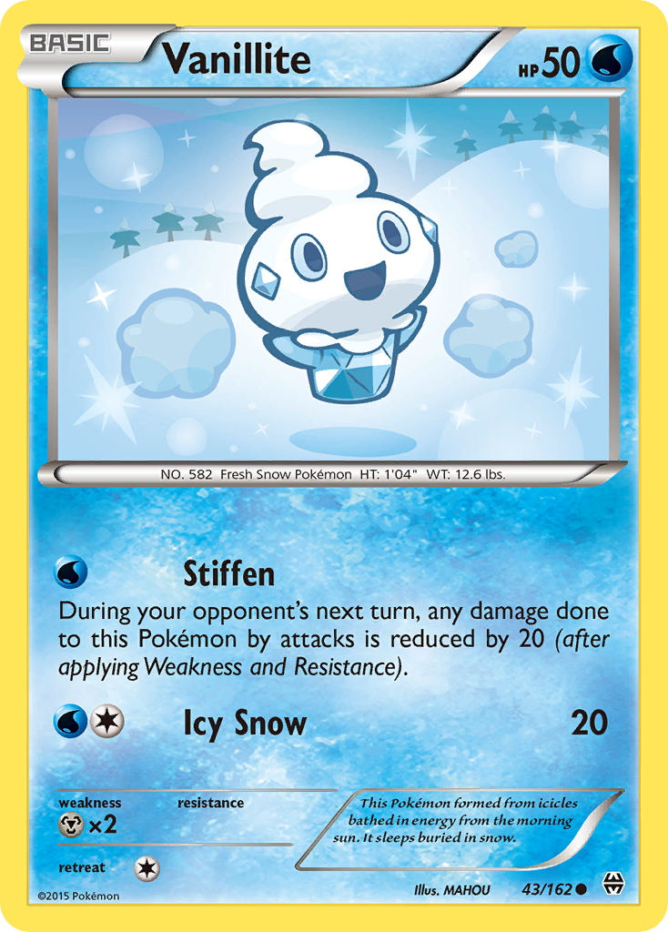 Vanillite — XY - BREAKthrough #43/162