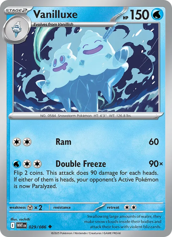 Vanilluxe (Poke Ball Pattern)