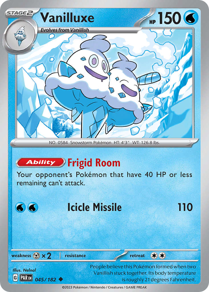 Vanilluxe — SV04: Paradox Rift #045/182