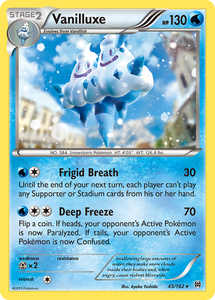 Vanilluxe — XY - BREAKthrough #45/162