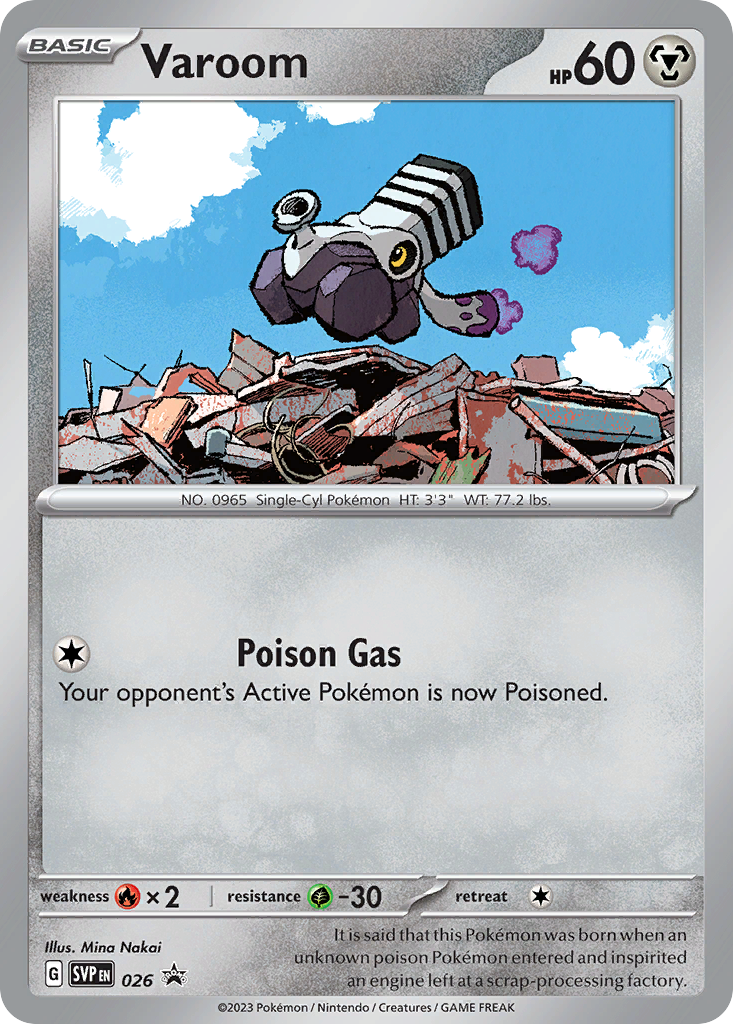 Varoom — SV: Scarlet & Violet Promo Cards #026