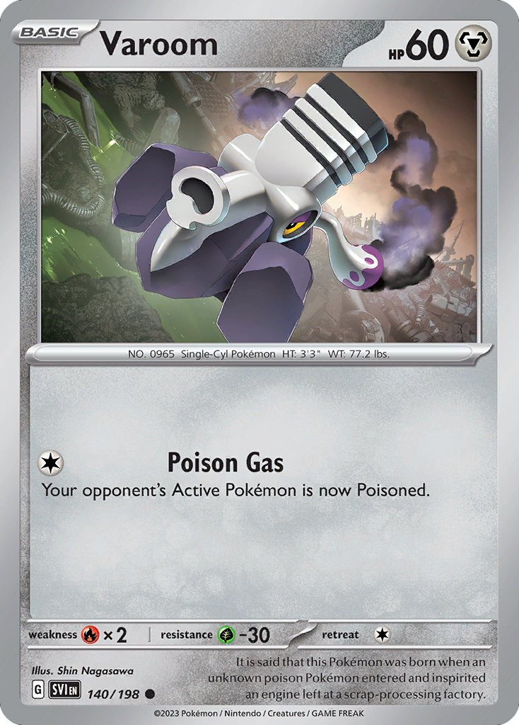 Varoom — SV01: Scarlet & Violet Base Set #140/198