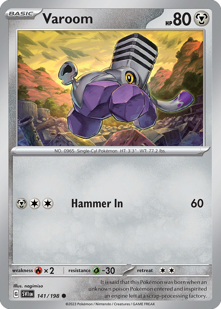 Varoom — SV01: Scarlet & Violet Base Set #141/198