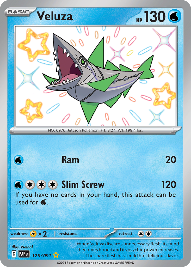 Veluza — SV: Paldean Fates #125/091