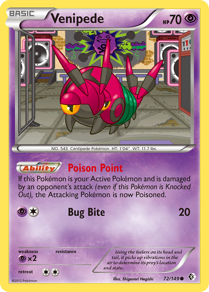 Venipede — Boundaries Crossed #72/149