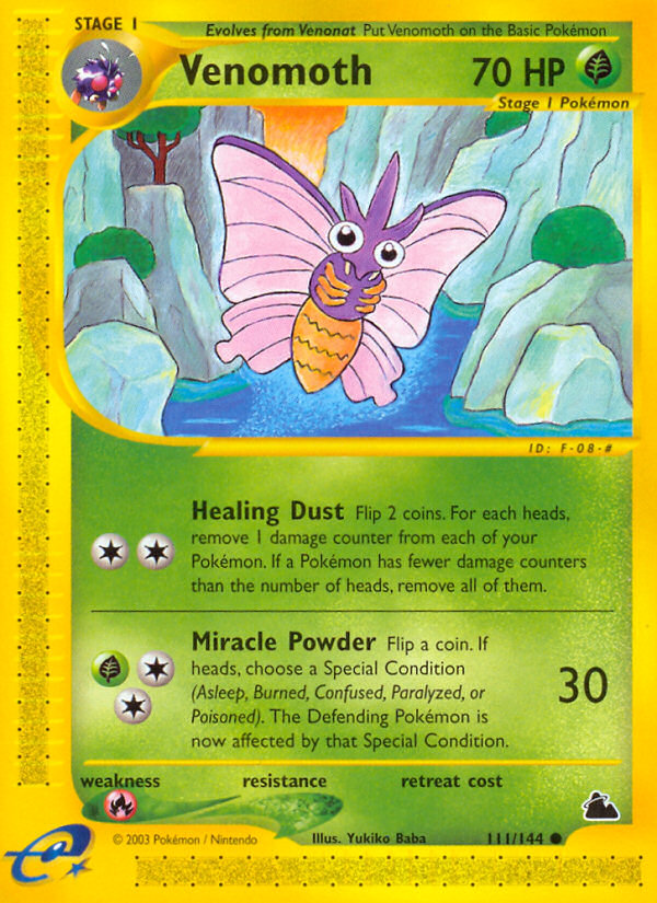 Venomoth — Skyridge #111/144