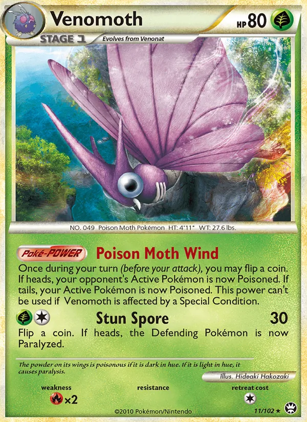 Venomoth — Triumphant #11/102