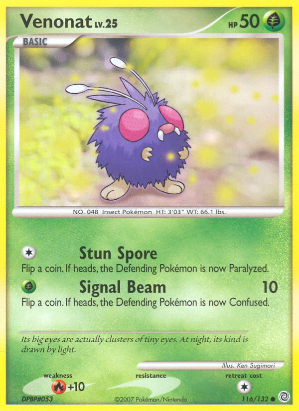 Venonat — Secret Wonders #116/132