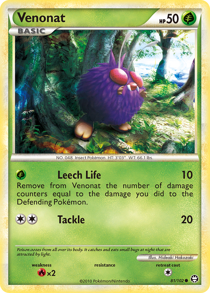Venonat — Triumphant #81/102