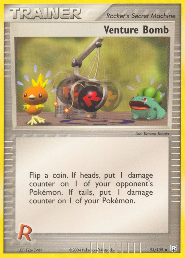 Venture Bomb — Team Rocket Returns #93/109
