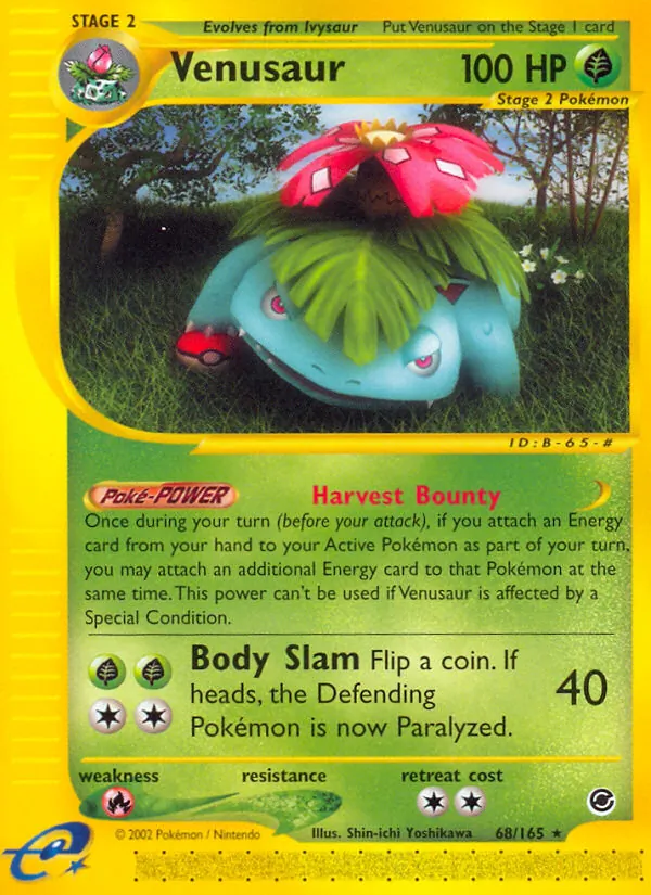Venusaur (68) — Expedition #068/165