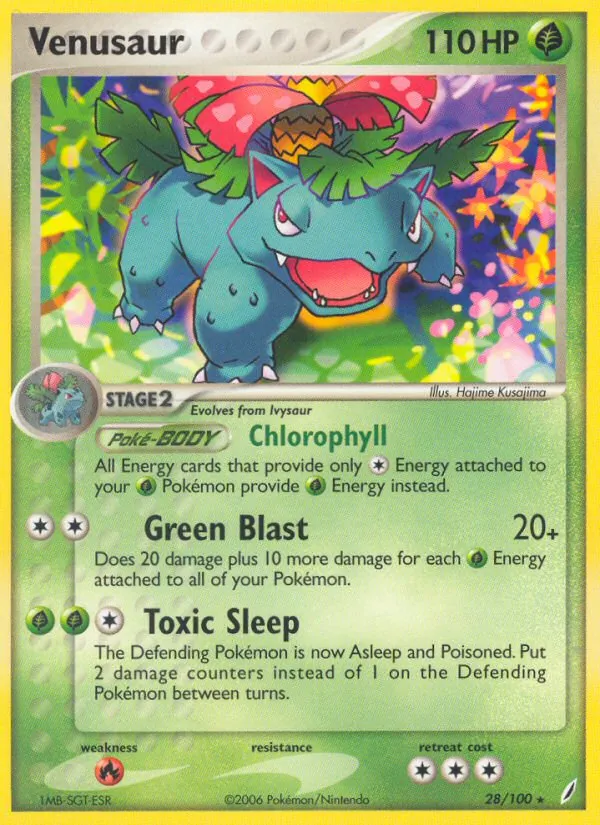 Venusaur — Crystal Guardians #28/100