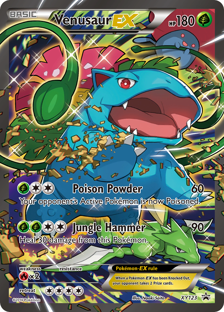 Venusaur EX — Jumbo Cards #XY123