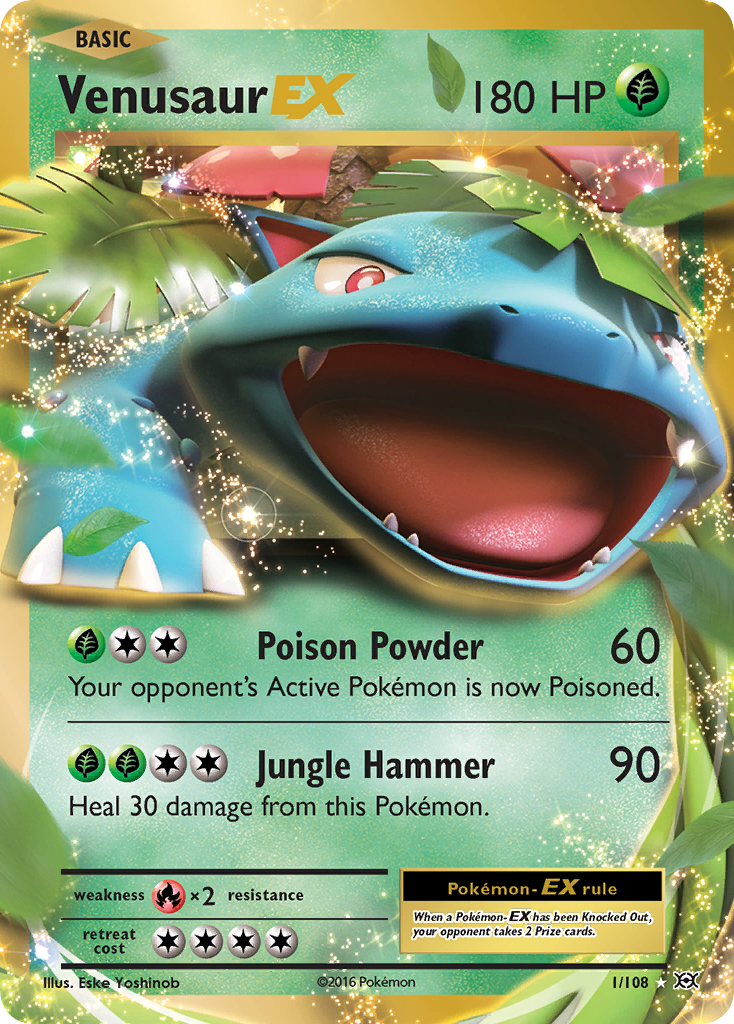Venusaur EX — XY - Evolutions #1/108