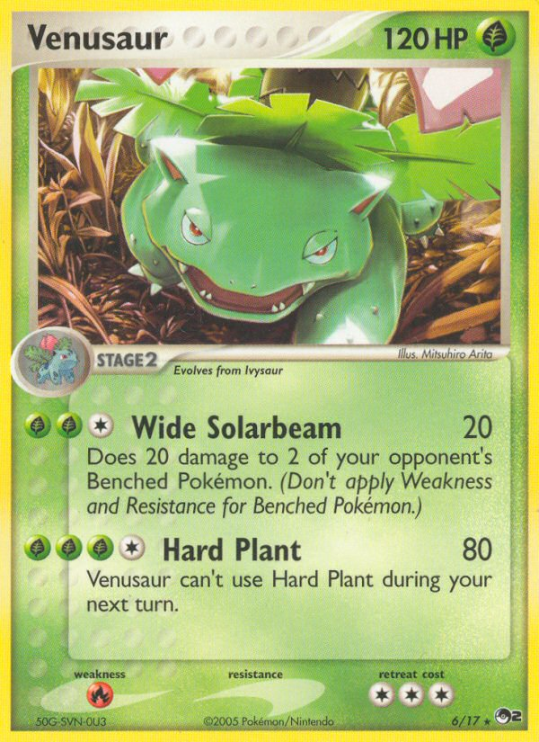 Venusaur — POP Series 2 #006/017