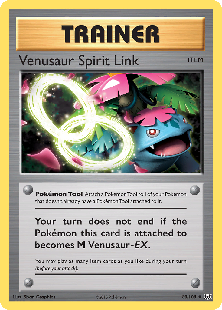 Venusaur Spirit Link — XY - Evolutions #89/108
