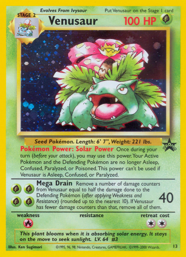 Venusaur — WoTC Promo #13/53