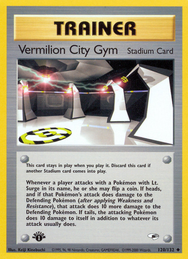Vermilion City Gym — Gym Heroes #120/132
