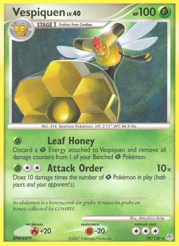 Vespiquen — Diamond and Pearl #39/130