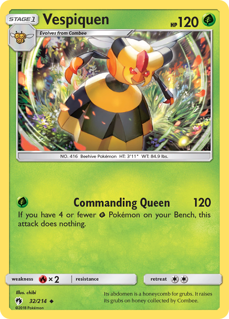 Vespiquen — SM - Lost Thunder #32/214