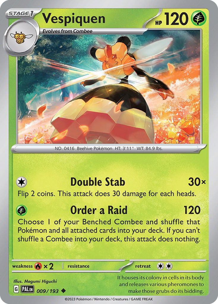 Vespiquen — SV02: Paldea Evolved #009/193