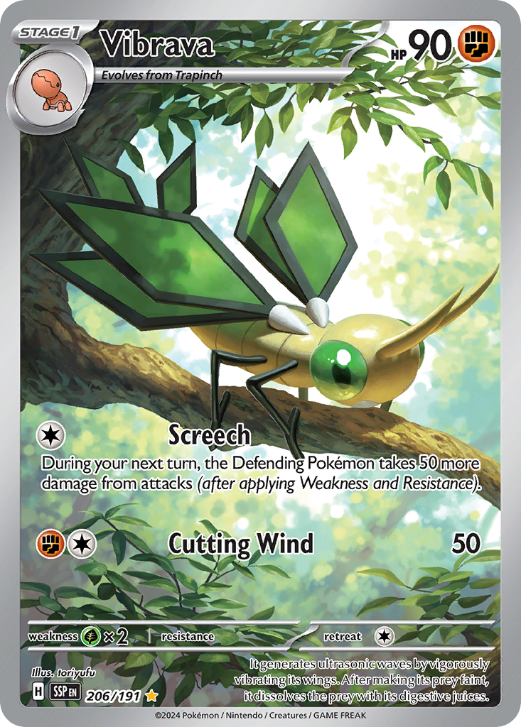 Vibrava — SV08: Surging Sparks #206/191