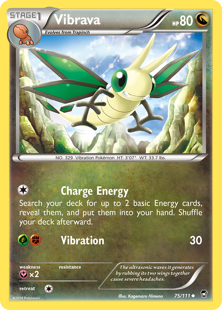 Vibrava — XY - Furious Fists #75/111