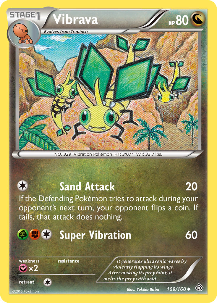 Vibrava — XY - Primal Clash #109/160