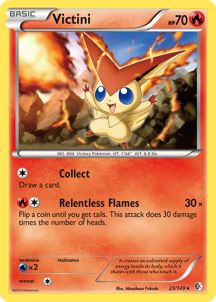 Victini — Boundaries Crossed #23/149