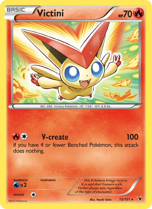 Victini — Jumbo Cards #015/101