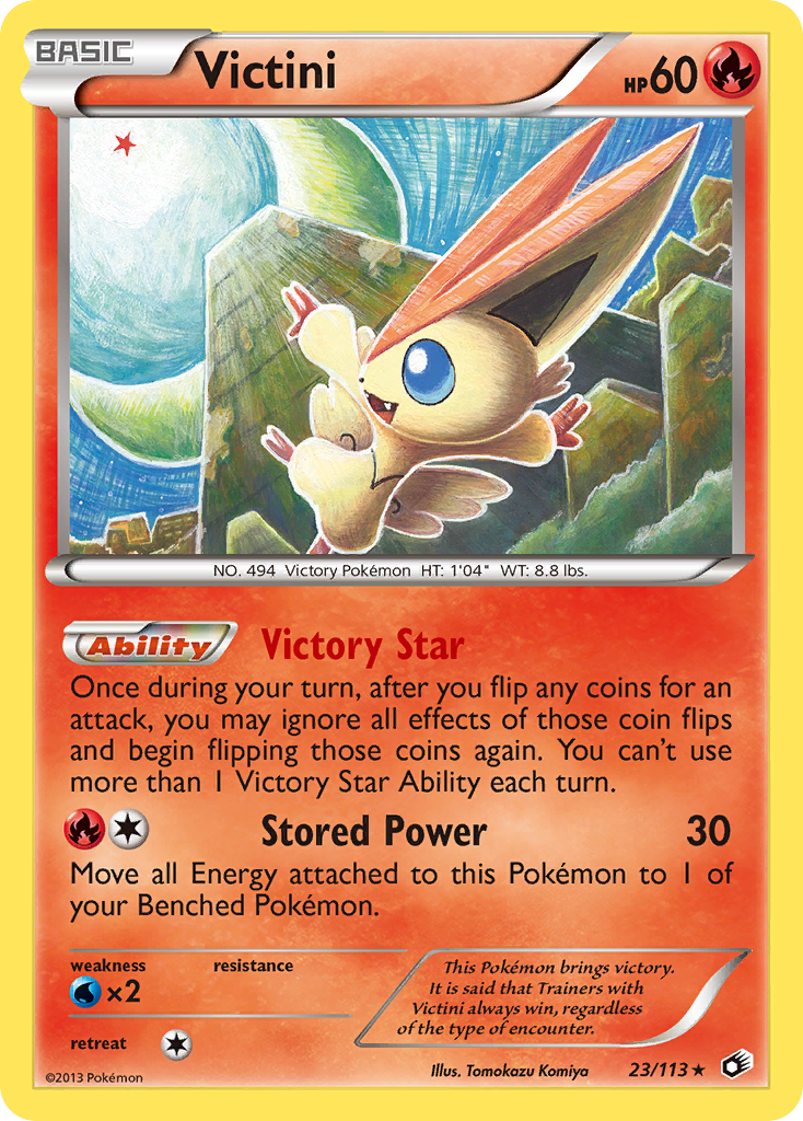Victini — Legendary Treasures #23/113