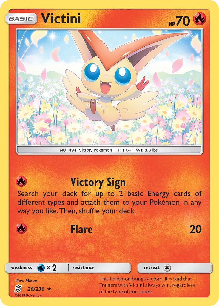 Victini — SM - Unified Minds #26/236